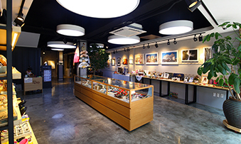 중구생활 문화센터에 전시되어있는 작품들