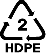 재질분류마크 - 2.HDPE