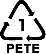 재질분류마크 - 1.PETE