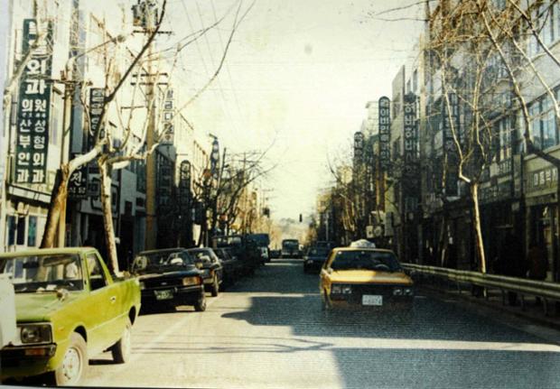 옥교동 학성로(1976)