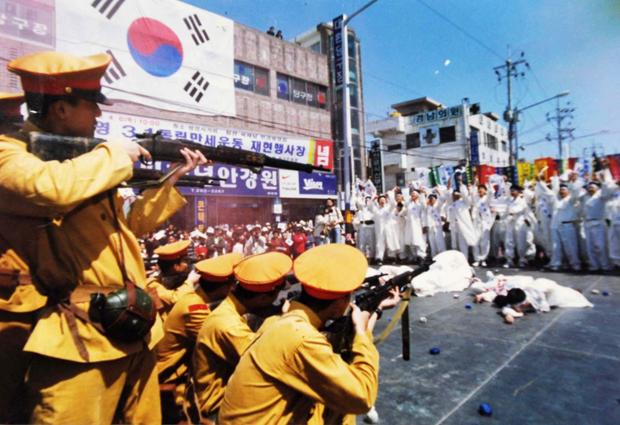 병영삼일만세운동 재현행사(1996.4.6)
