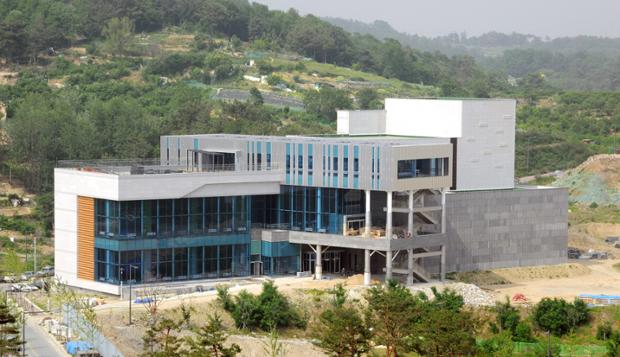 중구문화의전당 완공전 사진