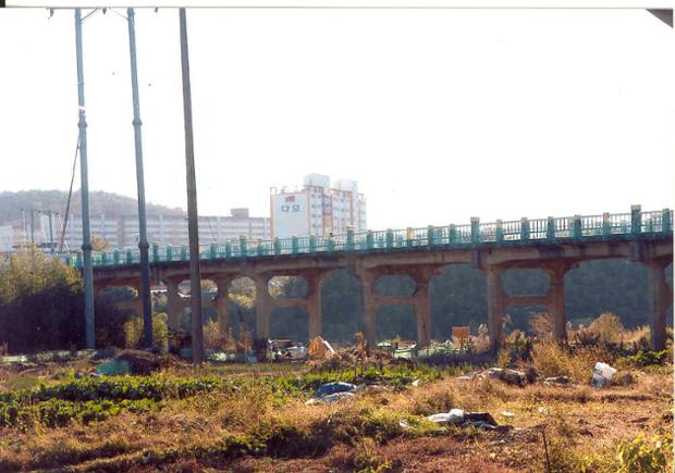 구 삼호교다리(2005.12.1)