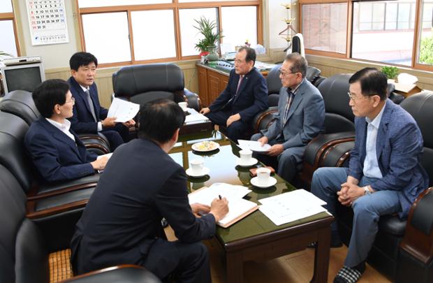 대한노인회 울산중구지회 방문