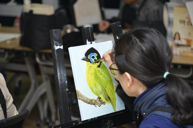 중구문화의전당, 2017 제4기 문화강좌 수강회원 모집(수목서양화)