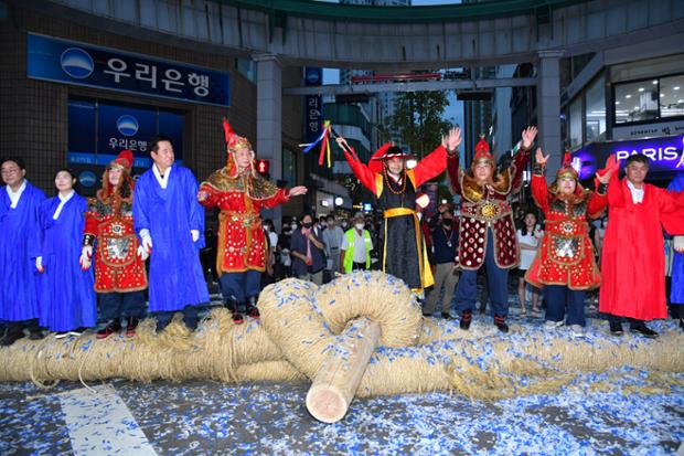 2022년 울산마두희 축제 둘째날(큰줄당기기) 30