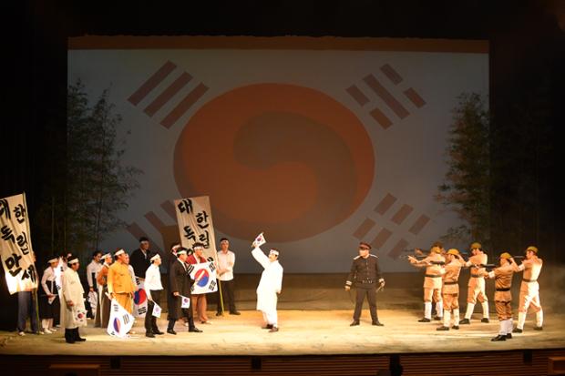 제102주년 병영3.1만세운동 재현 연극(문화의전당) 2