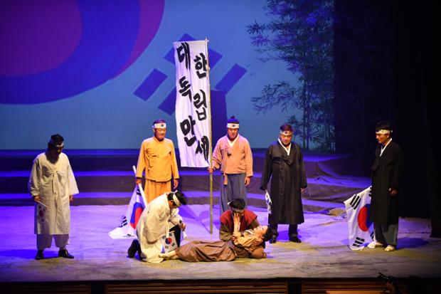 제102주년 병영3.1만세운동 재현 연극(문화의전당) 3