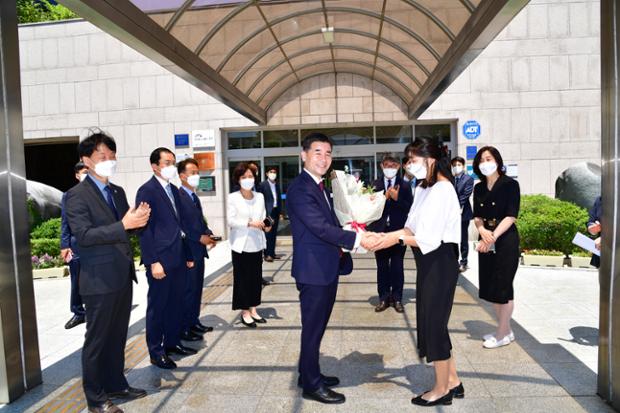 김영길 중구청장님 취임식