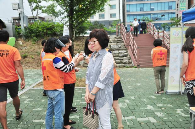 동천 야외물놀이장 개장식