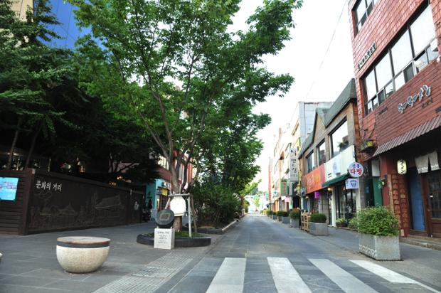 부구청장님 문화의거리현장점검