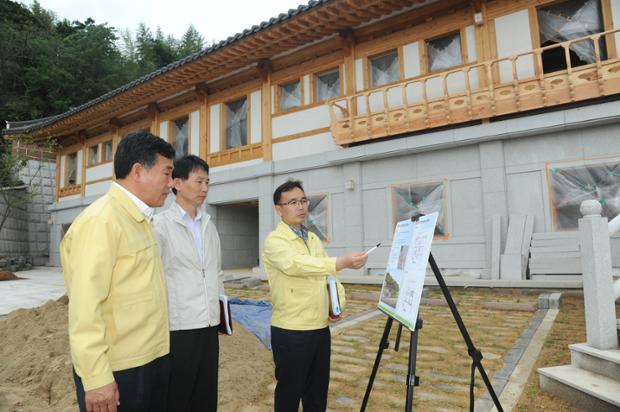 산전지구 주거환경개선사업 공동이용시설 현장점검