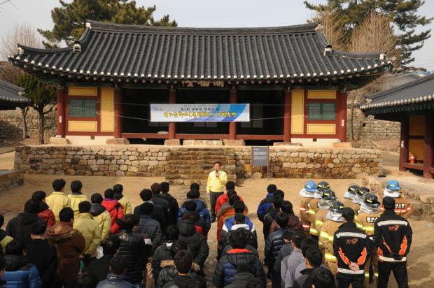문화재 방재의 날 소방훈련
