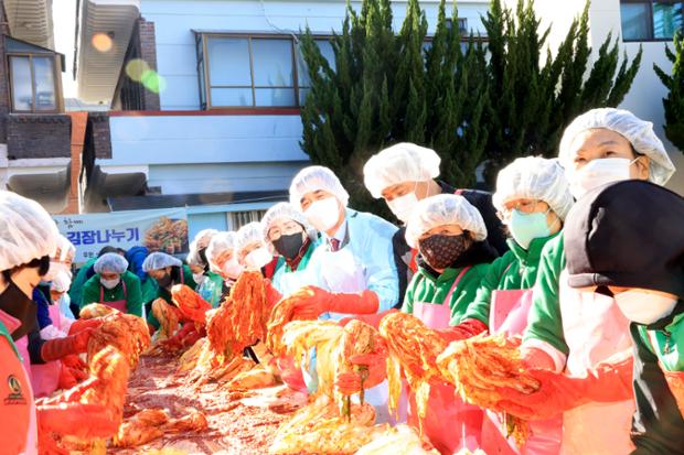 새마을부녀회 사랑의 김장나누기