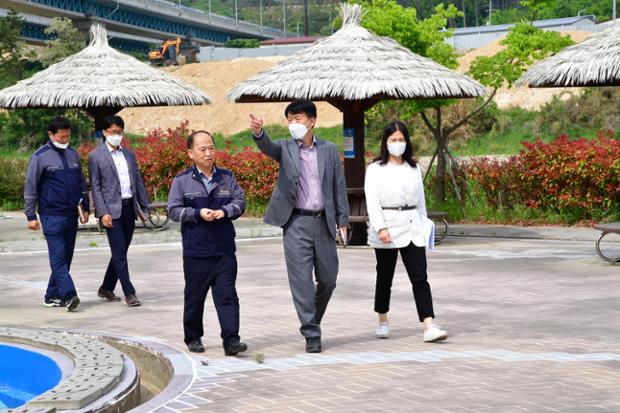 다전 물놀이장 현장점검