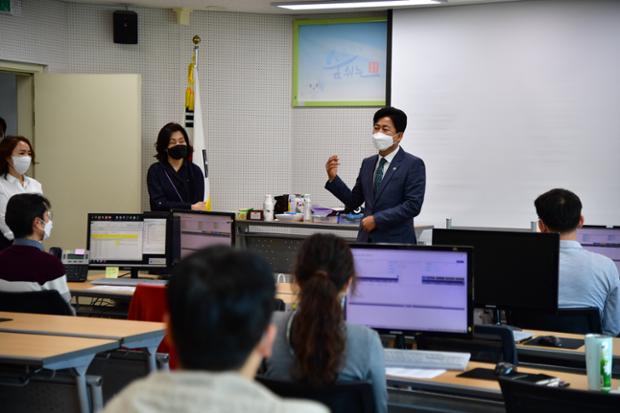 중구보건소 중앙부처 파견공무원 격려(코로나)