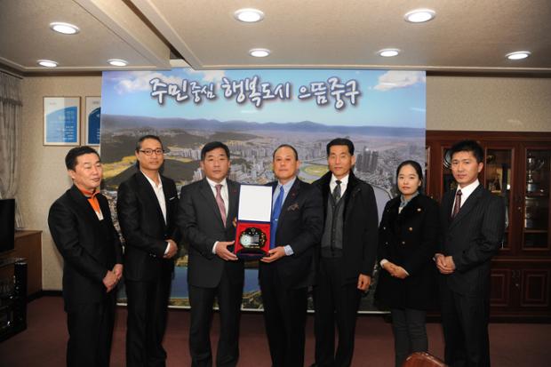 십리대밭 먹거리단지 상인회 내방