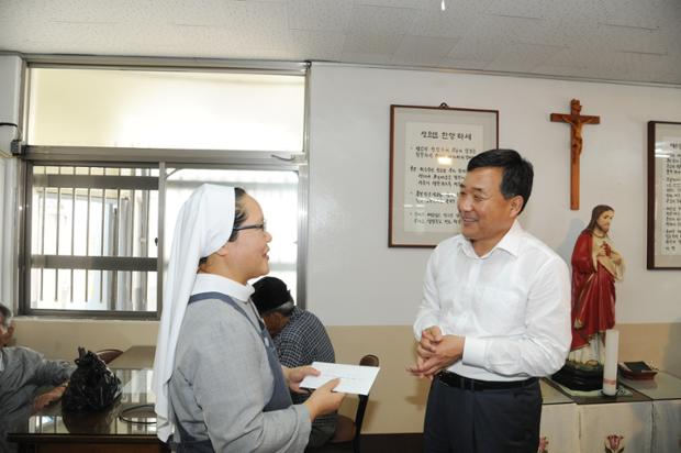 추석맞이 사회복지시설 위문(요셉의집)