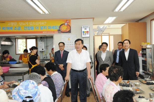 병영경로식당 방문