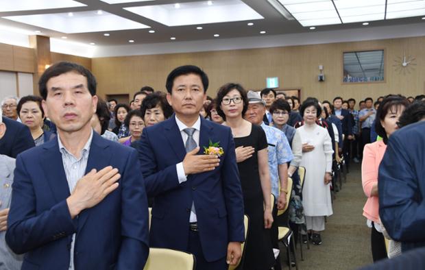 박태완중구청장취임식