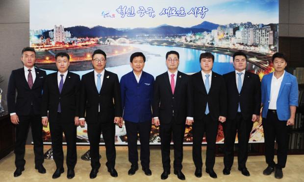 울산청년회의소회장단내방