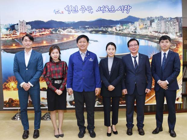 민주당대변인단방문