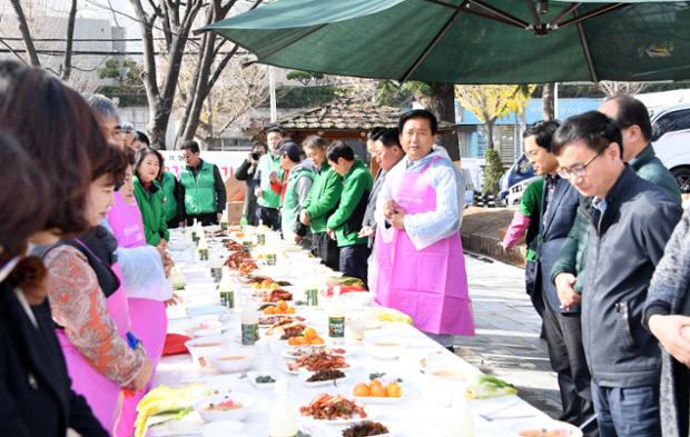 새마을부녀회김장나누기