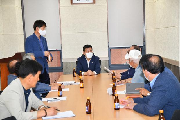 보훈안보단체 명절 위문품 전달식