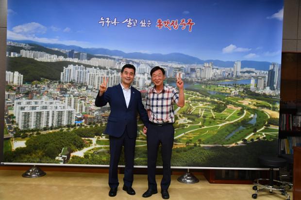 노인대학 내방