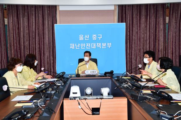 코로나19 중앙재난안전대책본부 회의