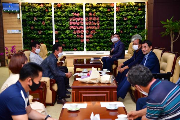 한국자율방범대 울산 중구협의회 임원진