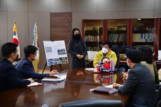 아름다운 정원거리 조성사업 실시설계 보고