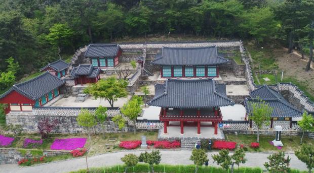 구강서원 항공촬영