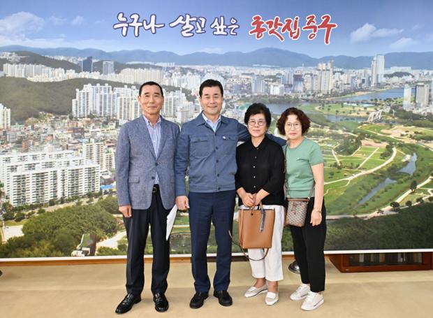 병영동 주민 내방