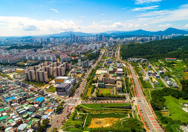 중구 시가지 전경