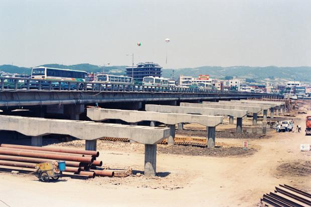 태화교 확장공사