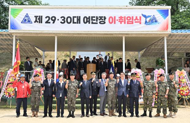 제7765부대 제127보병여단 여단장 이취임식