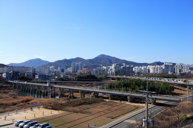 구삼호교 전경