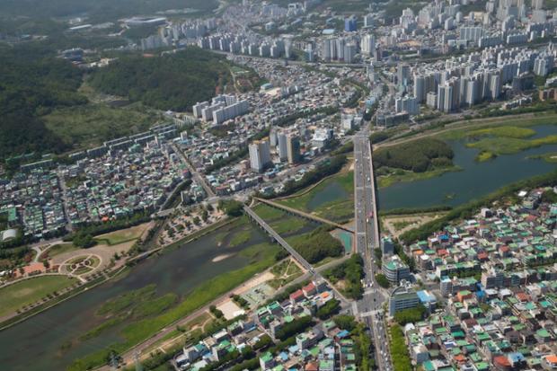 신삼호교주변시가지전경