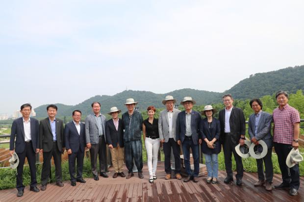 산림청정원정책 자문위원 지방정원현장 확인