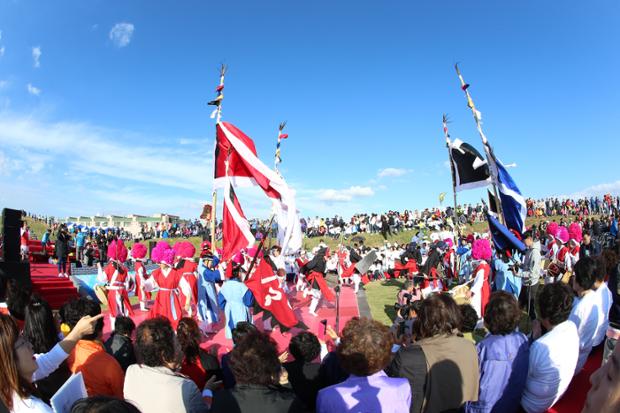 병영 서낭치기 재현행사