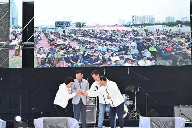 태화강마두희 단오씨름 폐막식 한복