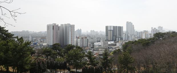 학성제2공원에서본 시가지전경