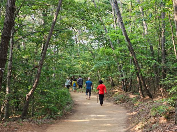 황방산 맨발등산