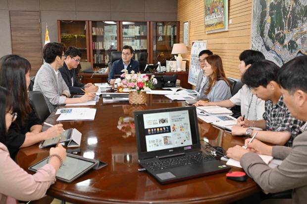 학성가구거리 활력센터 리모델링 용역 보고회