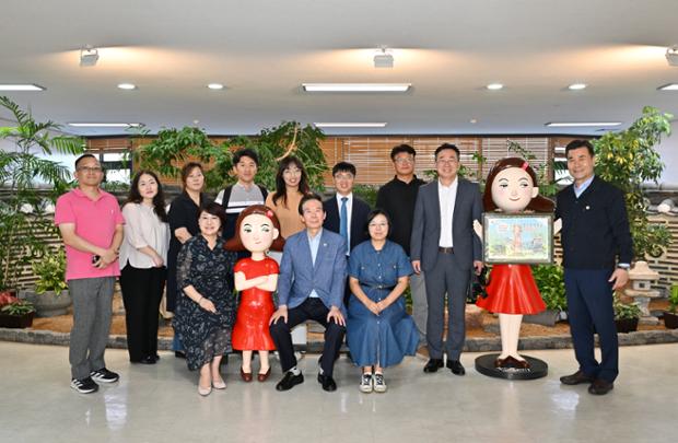 강북지역 학교운영위원회 중구 위원장단 내방