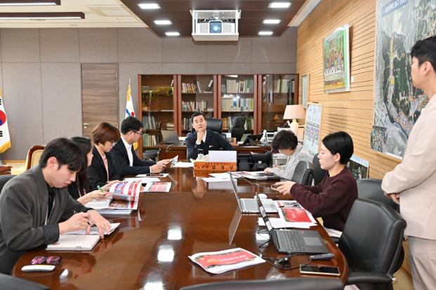 눈꽃축제 추진방향 보고회