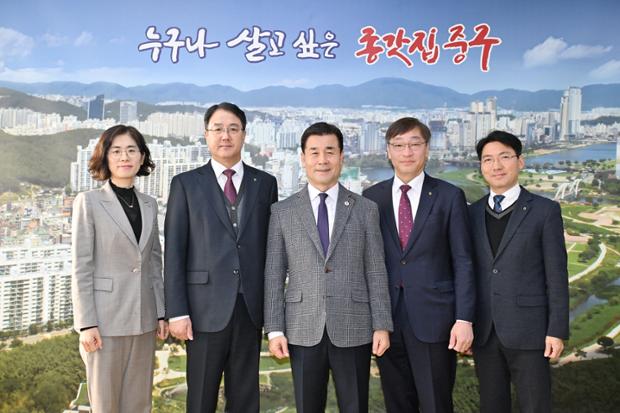 NH농협 신임본부장 내방