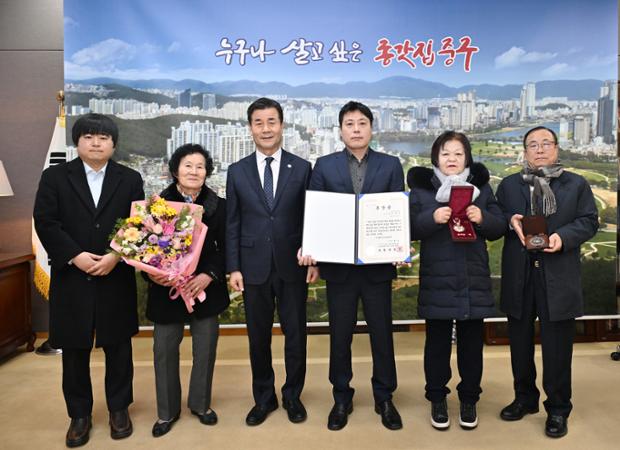 화랑무공훈장 전수식