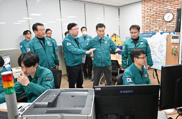 중구 재난안전상황실 24시간 운영 점검